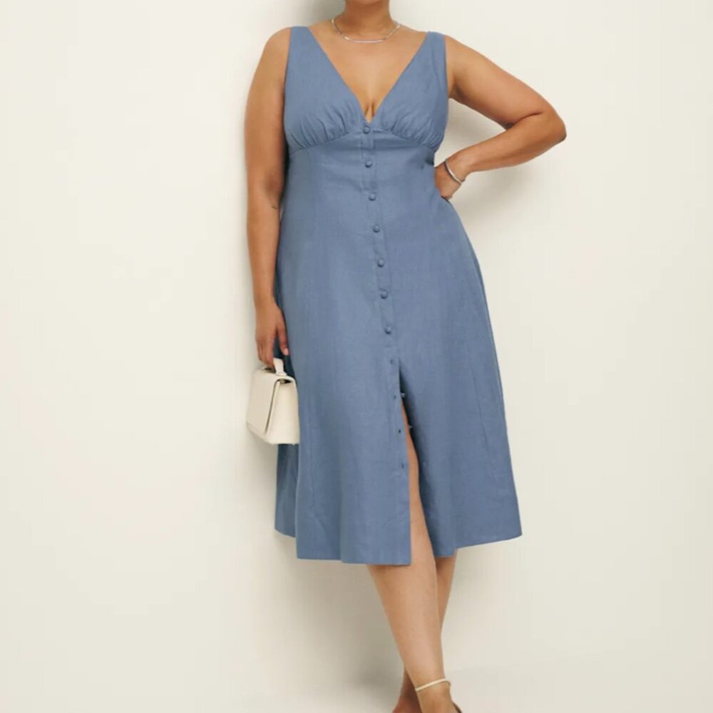 Sebastien Linen Dress Es